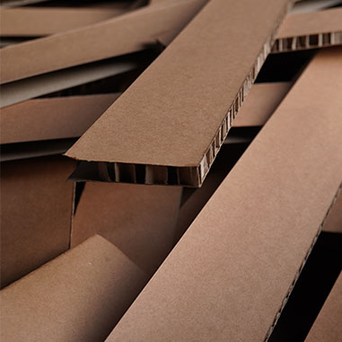 Image showing corrugated cardboard