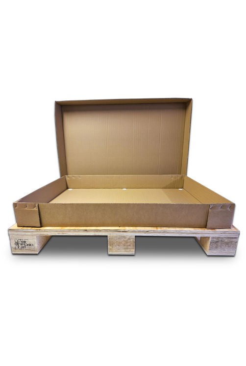 Image showing a bespoke box on a pallet