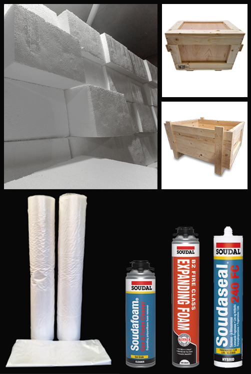 Image showing a collage of photos of different products and materials